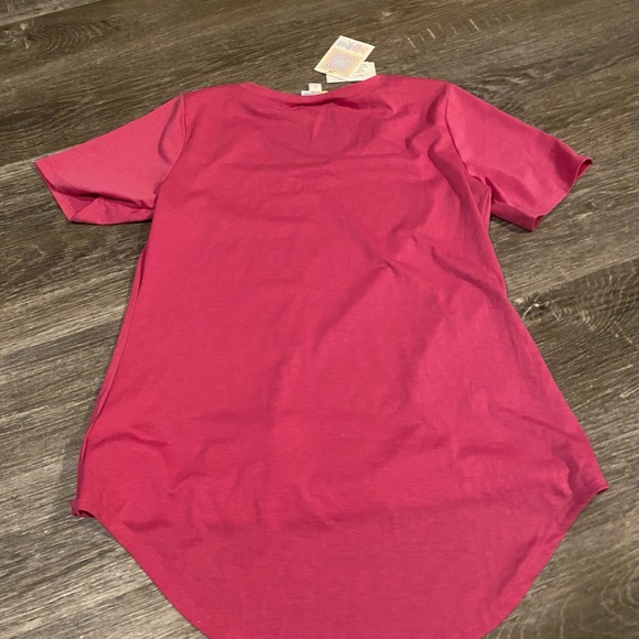 Lularoe iris too small solid pink new with tag - Picture 3 of 3